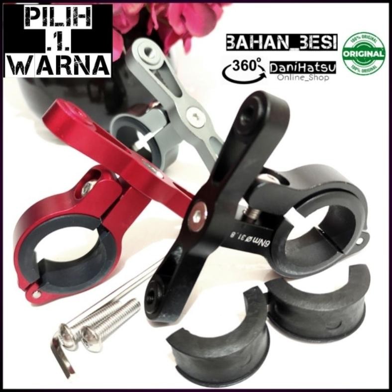 Exclusive Holder Breket Dudukan Tempat Botol Minum Sepeda Motor Besi Pcx Adv Beat Street Scoopy Geni