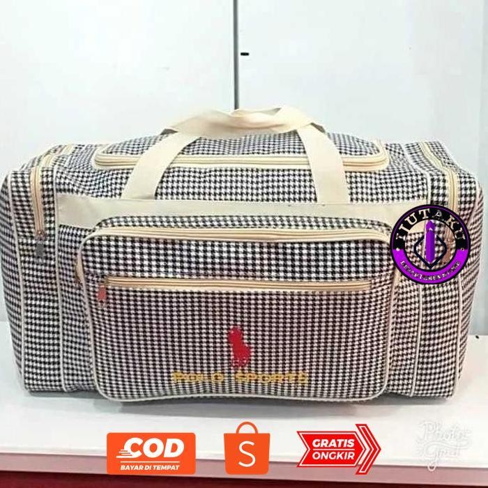 m-4 fb-4 Tas Pakaian Travelbag POLO LIVE 70L Tas Baju Besar Big Size 441Tas Pakaian Travel  Bag Jumb