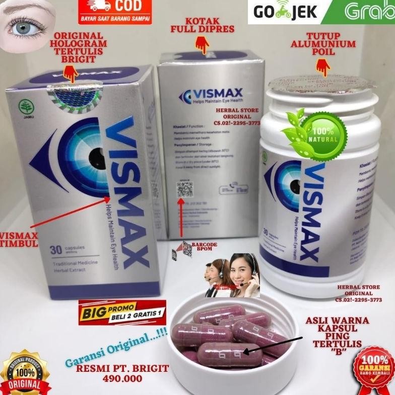 Vismax Obat Mata Minus Rabun Silinder Katarak Retina Kesehatan Mata