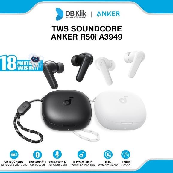 READY INSTANT Soundcore (Anker) Tws Anker Soundcore R50I A3949 - True Wireless Earbuds Soundcore A39