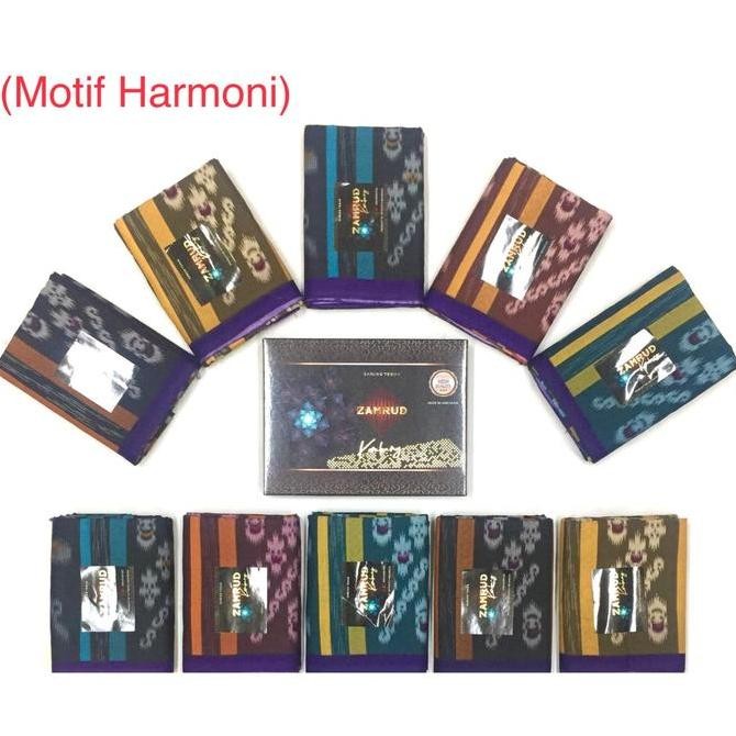 Sarung Tenun Zamrud Kembang (Grosir)