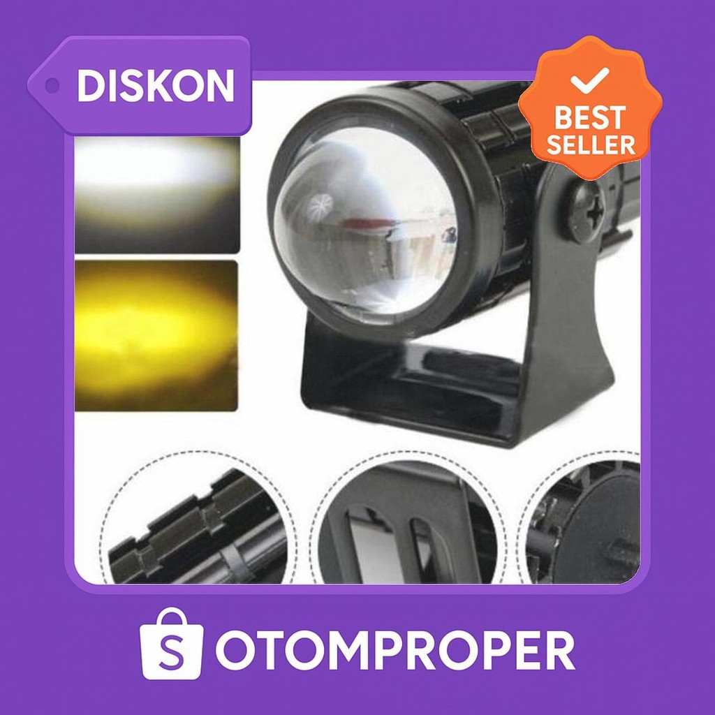 Lampu Tembak D2 Mini Driving Light laser gun universal