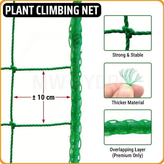 +++++] Plant Climbing Net | Jaring Rambatan Tanaman