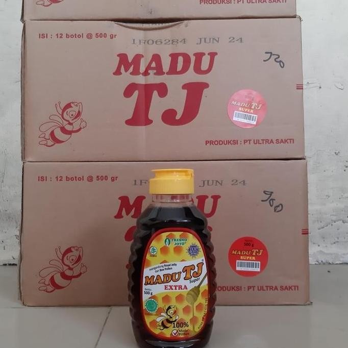 New madu tj super extra 500gr original murah|madu murni|madu tj murni