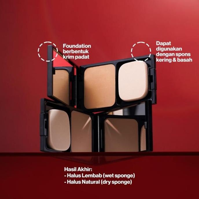 Terbaik Revlon Natural Finish Powdery Foundation | Revlon Alas Bedak Padat | Matte Powder Revlon 100