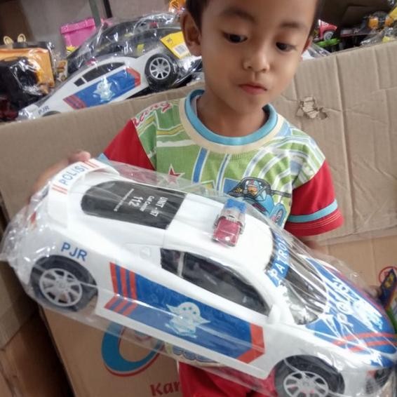 Mainan Mobil Polisi  Sedan Jumbo