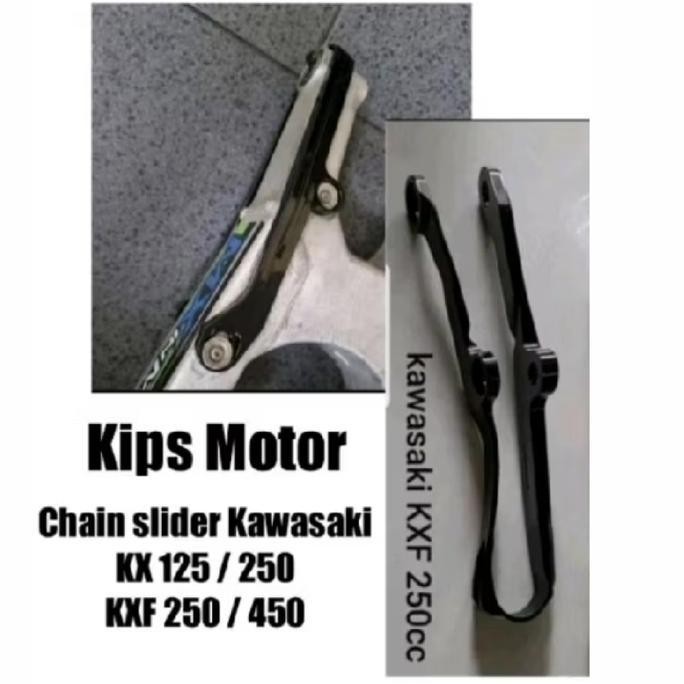 Chain Slider Karet Rantai Swing Arm Kawasaki Kx 125 250 Kxf 250 450