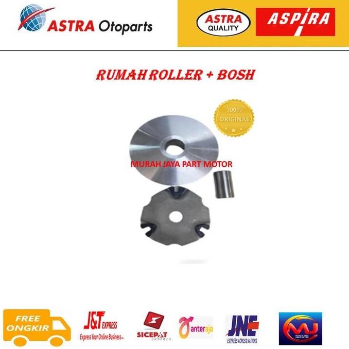 Rumah Roller Set Aspira + Bosh Beat Esp/Pop/Beat Fi/Vario 125/Karbu
