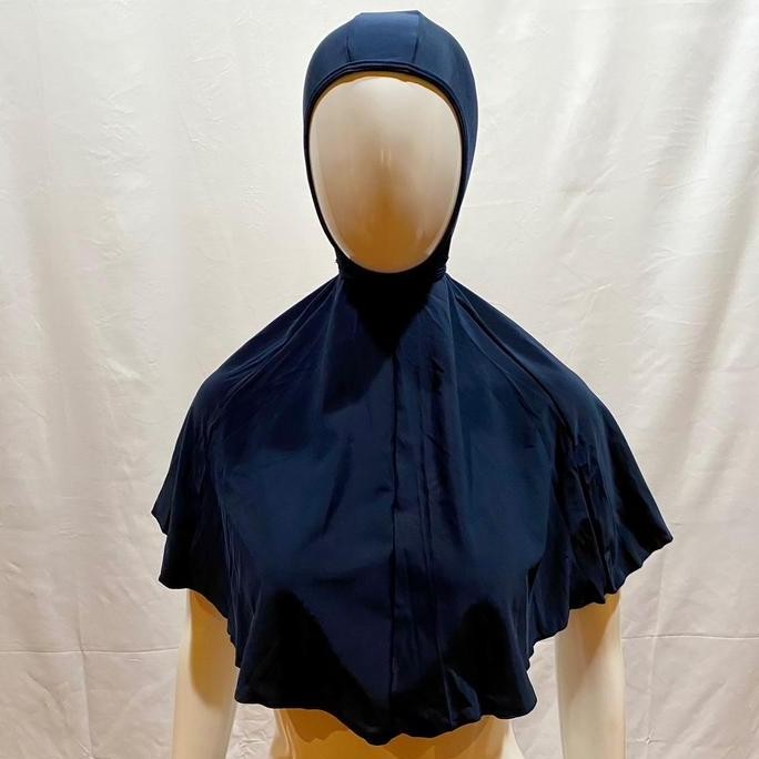 Topi Jilbab Renang Muslim Muslimah Wanita Anak Dewasa Sport Club Panjang KUN
