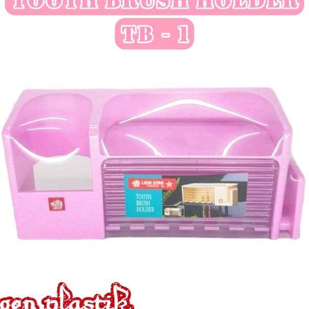 Lion Star Tbhl 2 Pcs Rak Sikat Gi Tempel Tempat Sabun Kamar Mandi Praktis Holder Sikat Gi Tb1 Dindin