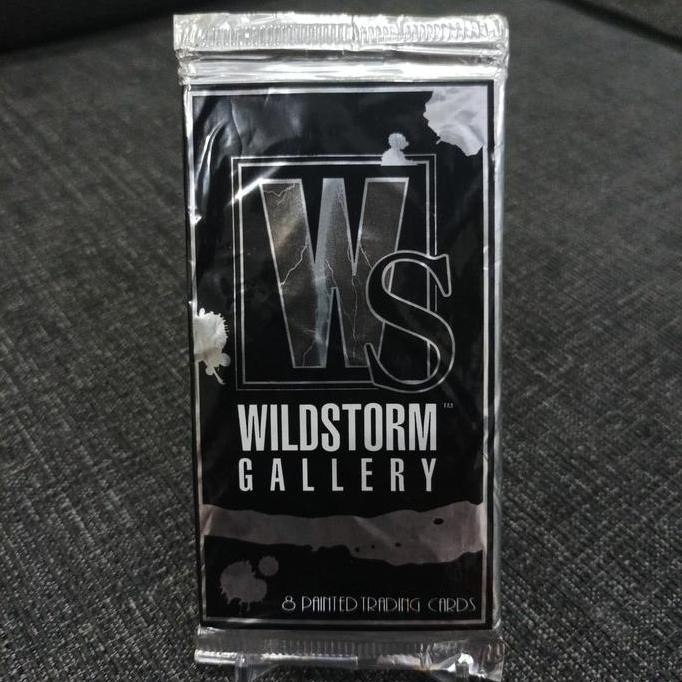 New  1995 Wildstorm gallery painted trading card sealed pack (long card)