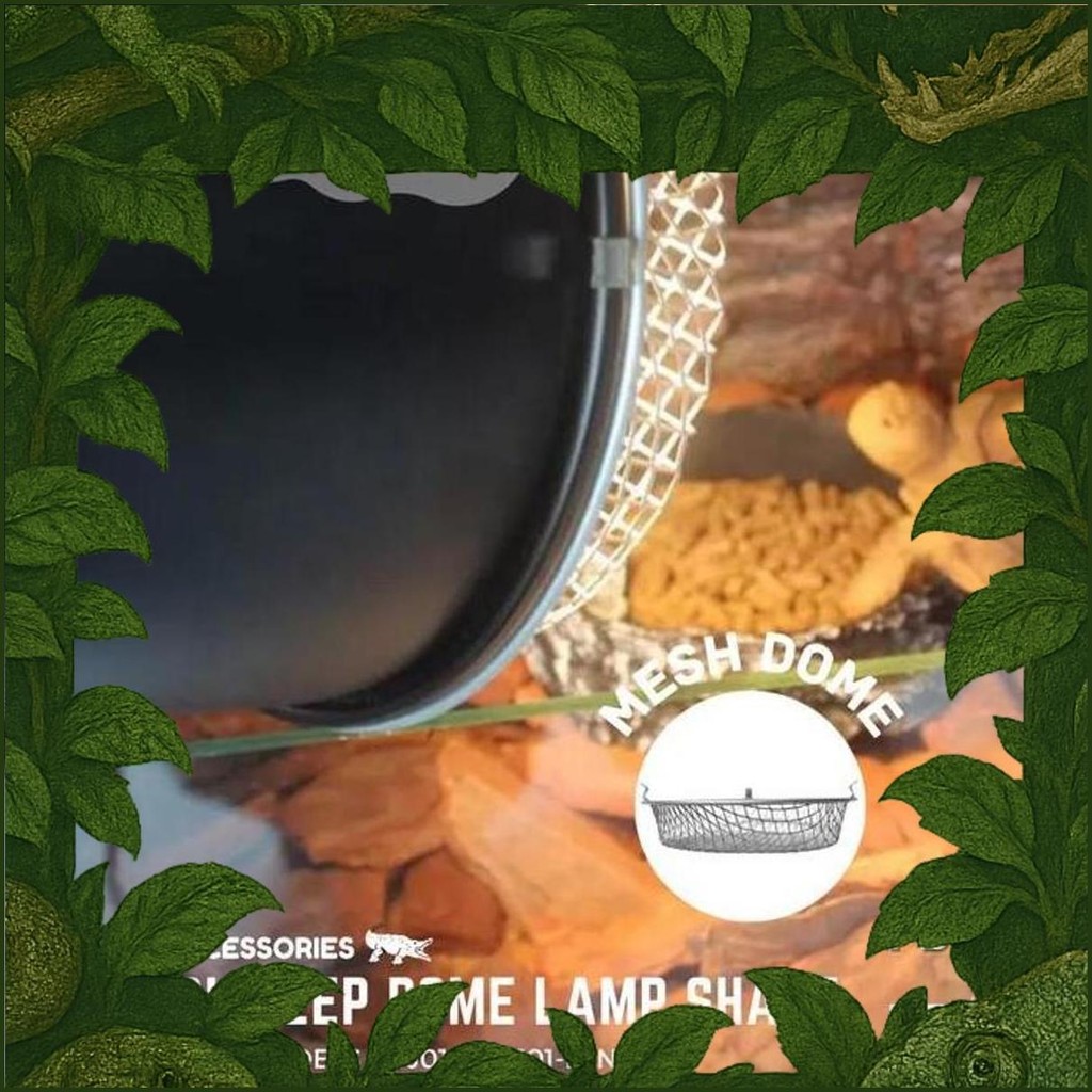 Aluminium 5.5 Inch Fitting Keramik Dome Lampu Reflektor Reptil Sulcata