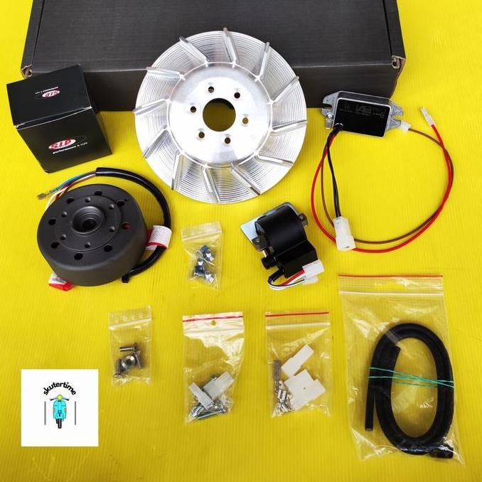 Pengapian Set DC ROAD SIP Germany Vespa Largeframe PX Excel Spartan