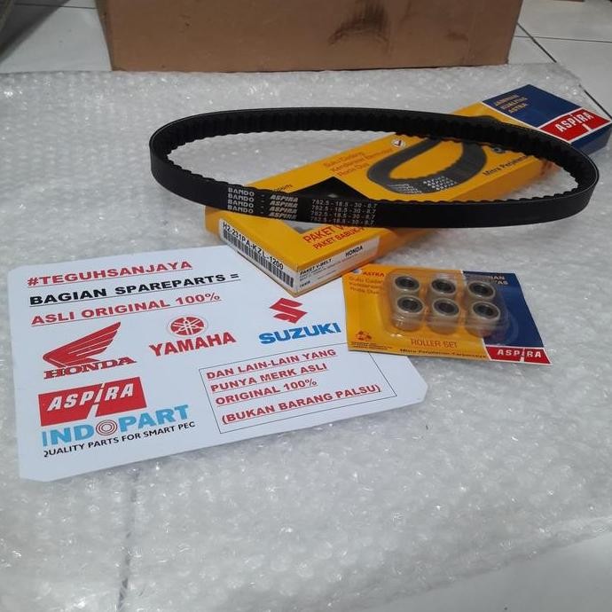 Van Belt V-Belt V Belt Set Beat Spacy Scoopy Vario 110 Fi Aspira