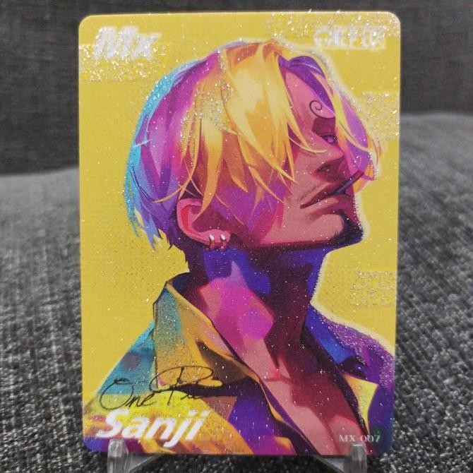 New  One piece trading card sanji MX 007 (thick card)