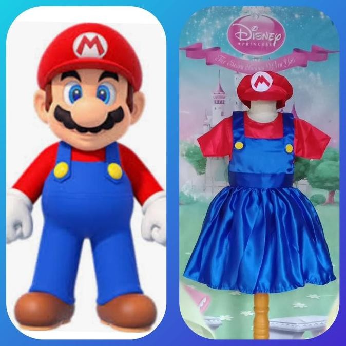 Ready  Mario Bros Girl-Kostum Mario Girl