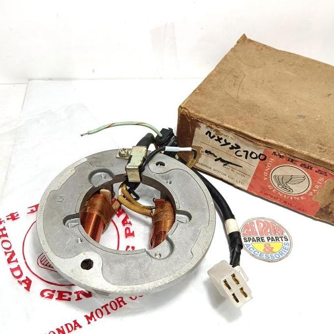 Spul Spool Assy C700 C800 Super Cub SET spull Magnet lampu Piringan Dudukan