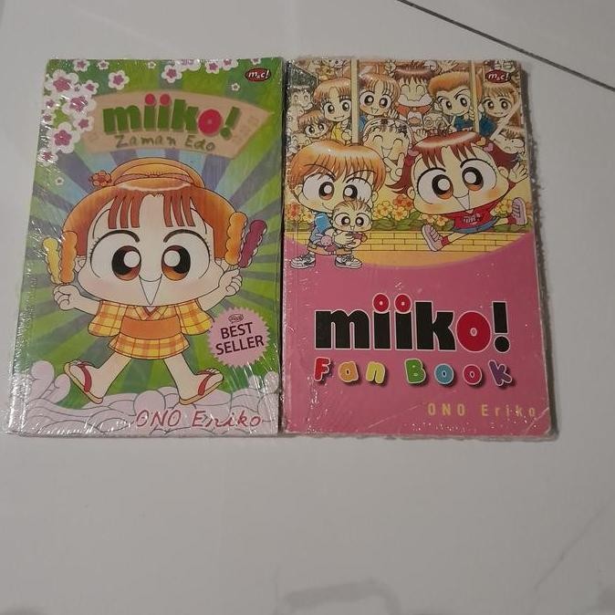 Komik Hai Miiko Zaman Edo Dan Fanbook Set Segel Ori