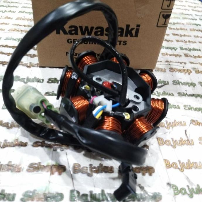 Spul Spull Sepul Aki Stator Klx150 Klx 150 Dtraker 150 Original Kawasaki