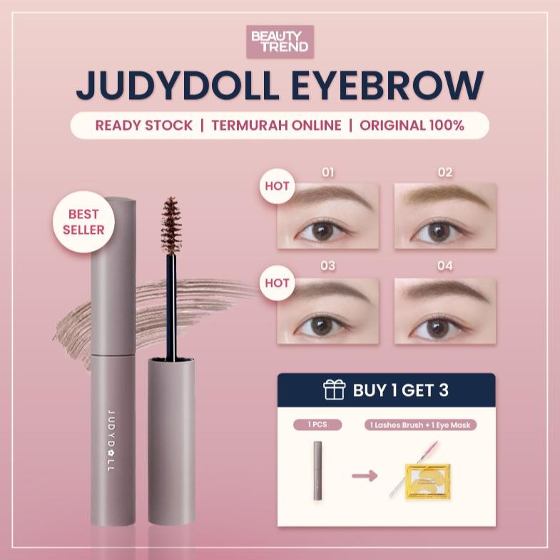 READY ORI JudyDoll Browcara JudyDoll Eyebrow Mascara JudyDoll Eyebrow Tint JudyDoll Browcara Alis