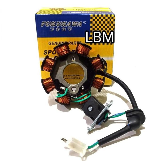 Spull Assy Honda Supra X 125 Lama Kharisma Spool Spul Komplit Supra X 125 Karburator Kirana Karisma 