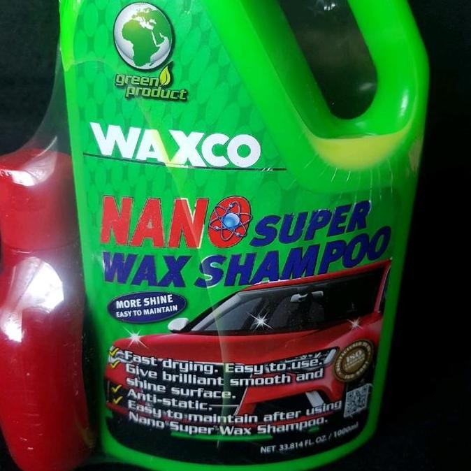 PROMO Waxco Shampoo Cuci mobil Nano Super Wax / Waxco Super Wax Shampoo 1 Liter