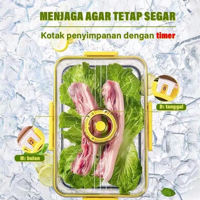 UPHOME Kotak Kontainer Makanan Kulkas / Food Kontainer / Kotak penyimpanan Kulkas