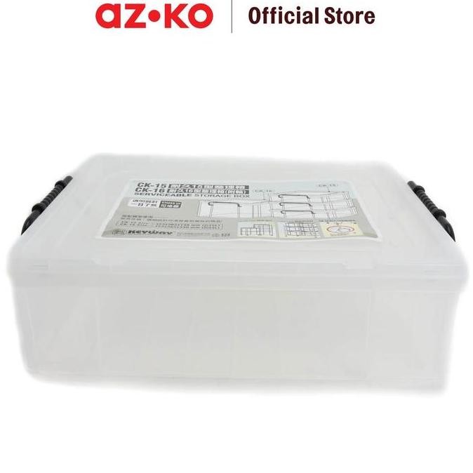 AZKO Keyway 45.3X36.5X14 cm Kotak Penyimpanan Serbaguna Enchanced Ck15