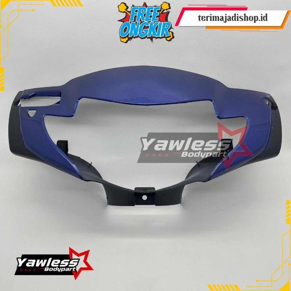 Batok Supra X 125 Lama 2005 - 2007 Warna Biru / Batok Depan Supra X 125 + Reflektor Supra X 125 Orig
