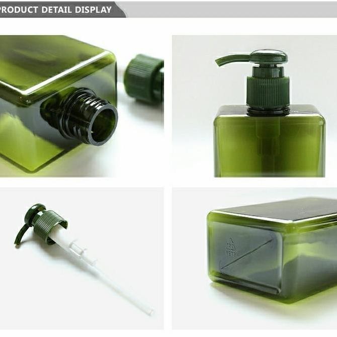 BABEE - BOTOL SABUN AESTHETIC 100ML / BOTOL PUMP KOTAK PLASTIK HAMPERS