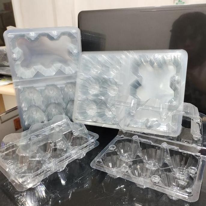 Mika Telur / Egg Tray / Tray Telur Isi 6 Butir Ada Pengunci 50 pcs.