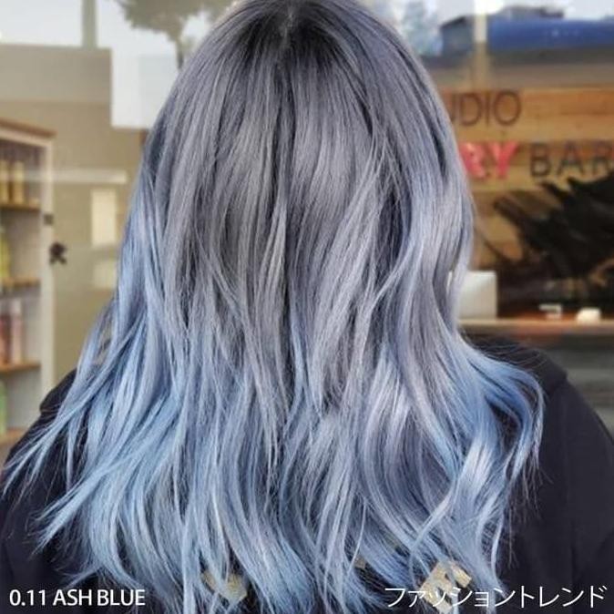 CHAOBEN-ASH BLUE GRAY hair color cream cat pewarna rambut abu