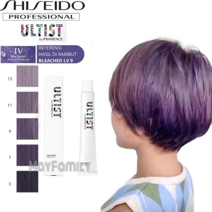 Cat Rambut Shiseido Ultist IV Iris Violet Hair color Shiseido 80g