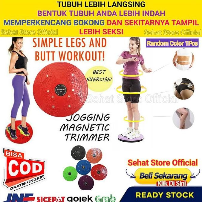 Alat Therapi Jogging Magnetic Trimmer Alat Pelangsing Tubuh Olahraga Badan Pembakar Lemak Perut Bunc