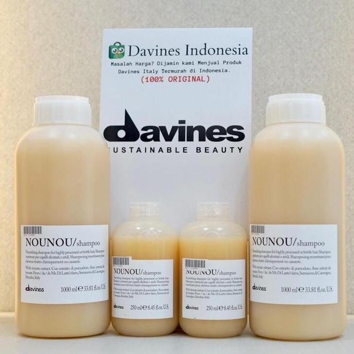[ EXP 2028 ] Davines Nou-Nou Shampoo [250Ml/1000Ml]