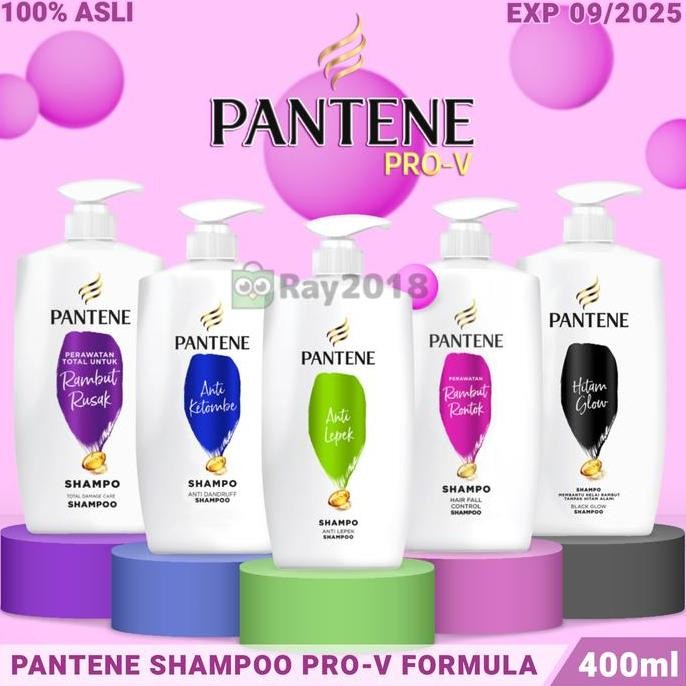 Pantene 400ml Pro Vitamin Shampo Pantene 400ml botol pump