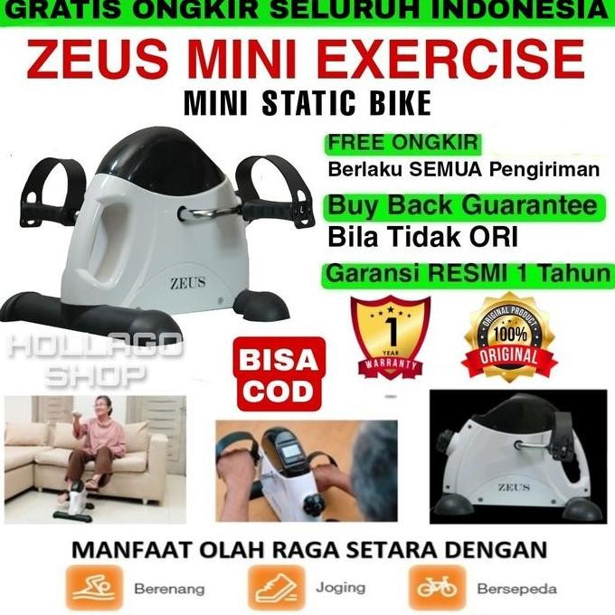 ZEUS SPORT - MINI STATIC BIKE - ZEUS MINI EXCERCISE - ORIGINAL 100%