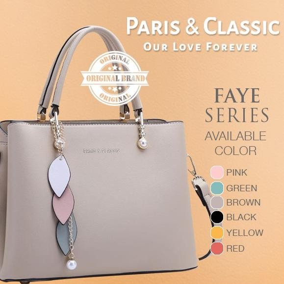 Special Tas Selempang Pesta Wanita Branded Original Kekinian Import Merek Paris & Classic [PC 2040] 