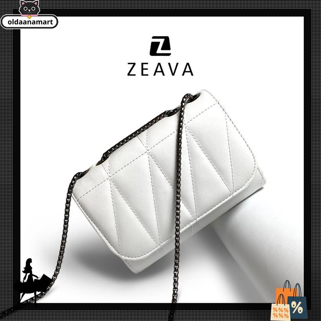 [ZEAVA] Alvine Slingbag-Tas Selempang Wanita/Tas Grosir Emboss Slingbag (FREE BOX+BUBBLEWRAP) UNIK