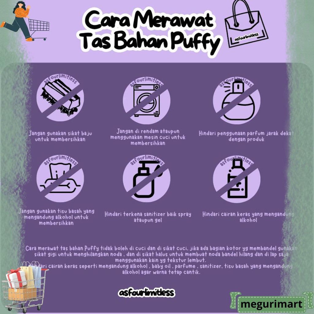 ASFOUR - Pocket Puffy PUFFY SLINGPHONE | TAS SELEMPANG HP WANITA Tas Wanita Puffy Bag Mini Puffy Rea