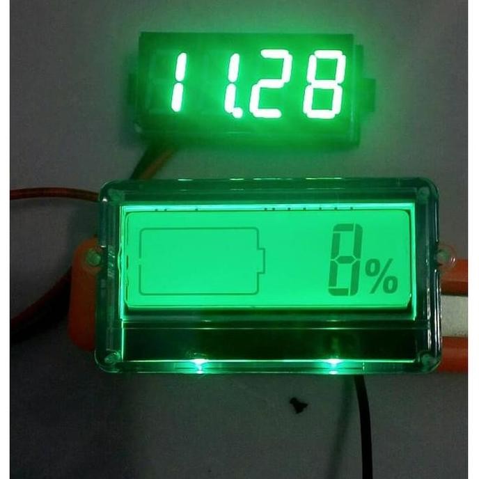 Waterproof Display LCD Battery Baterai Capacity Kapasitas Meter Tester