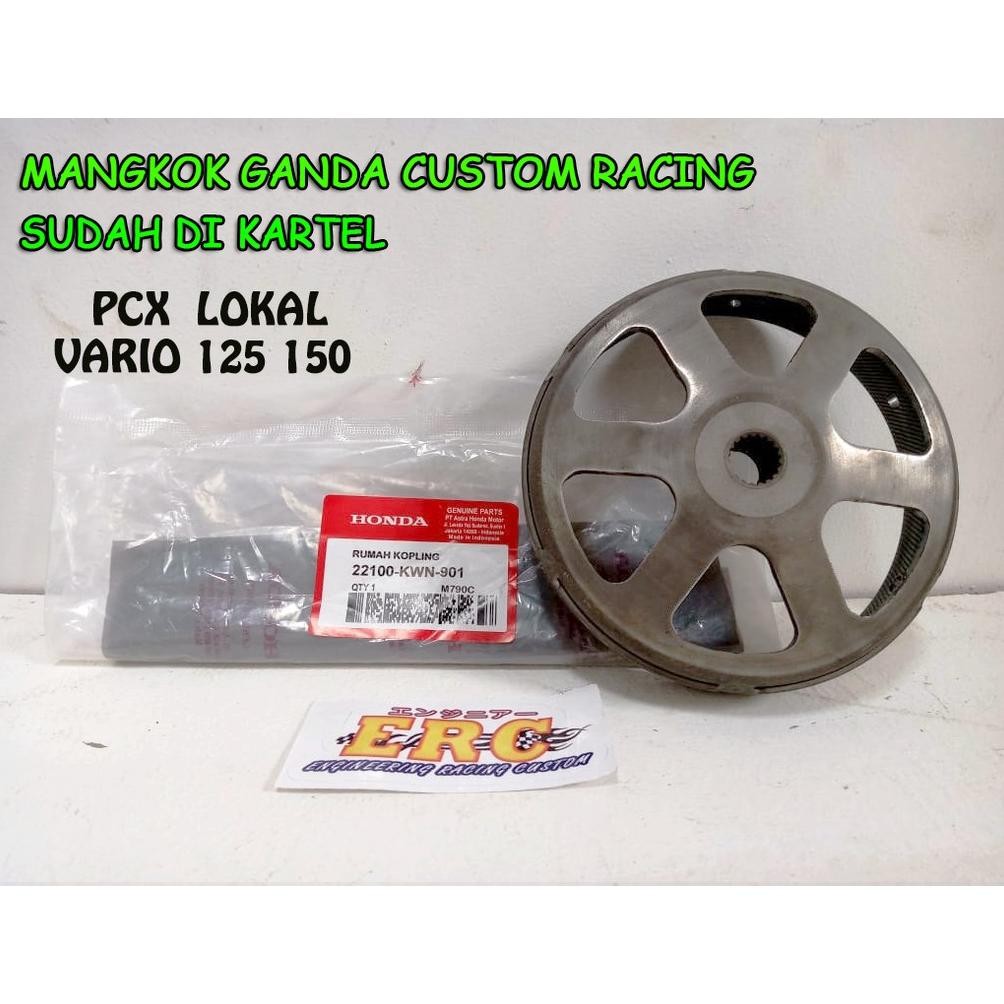 Promo MANGKOK KAMPAS GANDA CUSTOM KARTEL PCX LOKAL VARIO 125 150 ORIGINAL CUSTOM BONUS RING PULLY CO