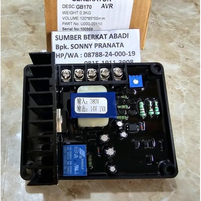 Avr Universal Gb170 - Avr Gb 170 - Avr Gb-170 - Avr 3 Phase - Top Quality