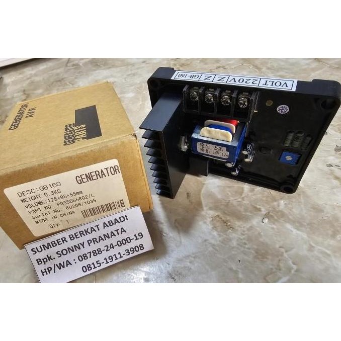 Avr Universal Gb160 - Avr Gb 160 - Avr Gb-160 - Avr 1 Phase - Top Quality