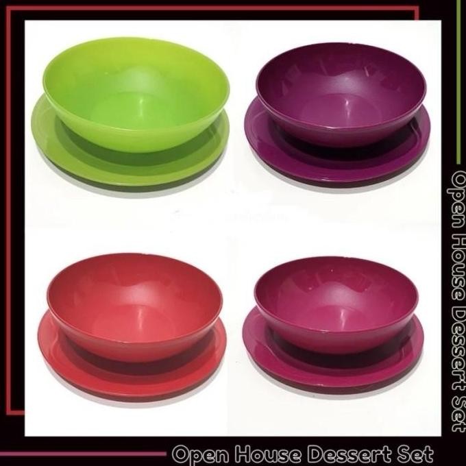 Tupperware Promo Open House Bowl & Oh Plate ( Mangkok ) PAS