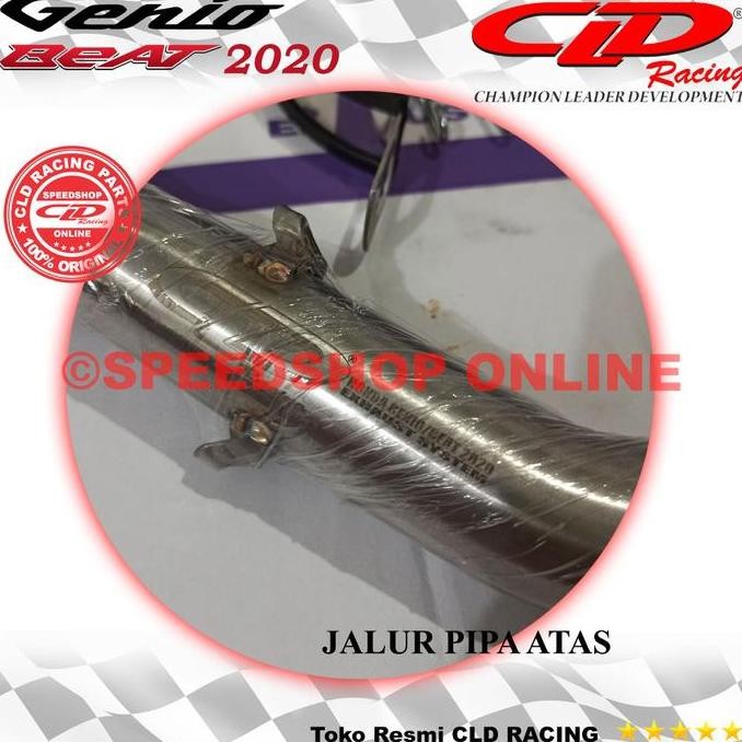 Knalpot Cld Honda Genio Beat 2020 Original Type C1 C2 C7 Bulat Oval