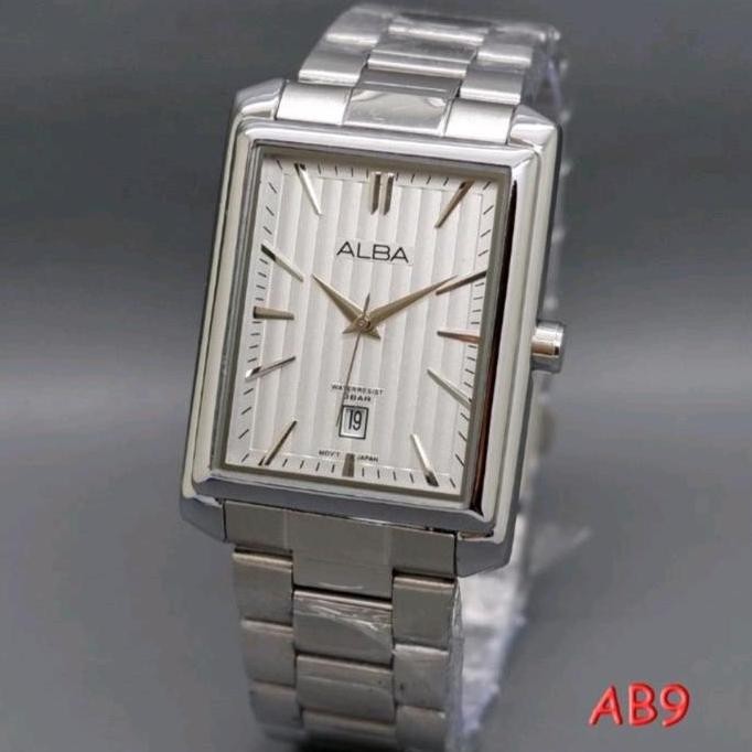 Jam Tangan Pria Alba Tggl Aktif Disean Kotak jam tangan mewah free box