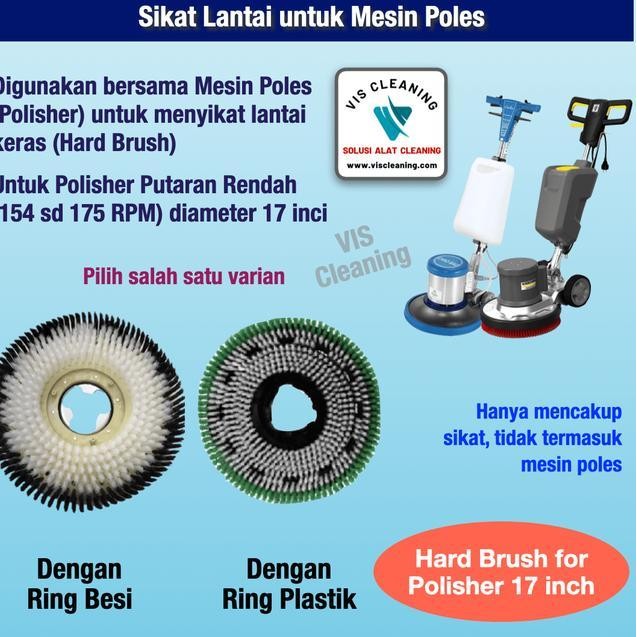 Sikat Lantai Untuk Mesin Poles Hard Brush