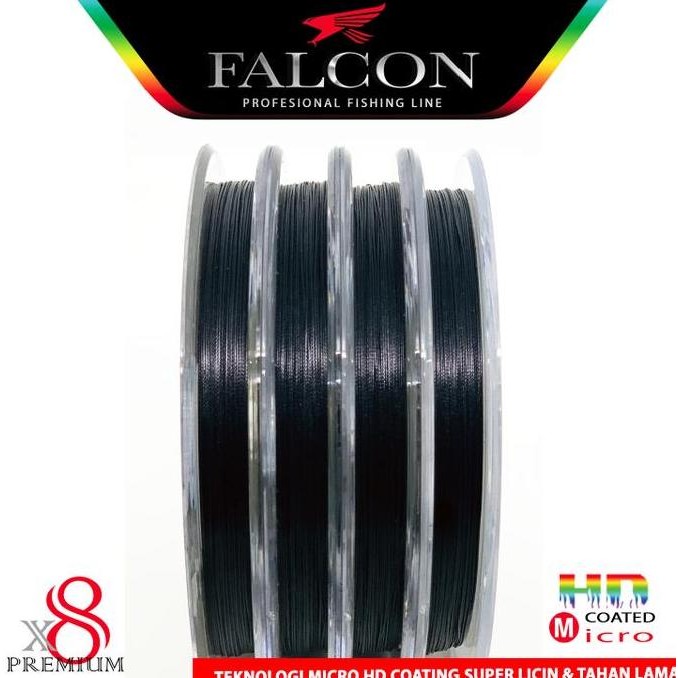 Senar Pe X8 Falcon Super Braid 300M Connecting Laut Mancing Pancing Kualitas Terbaik Harga Termurah