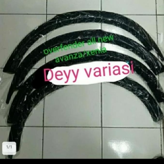 over fender mobil all new avanza 2012-2018